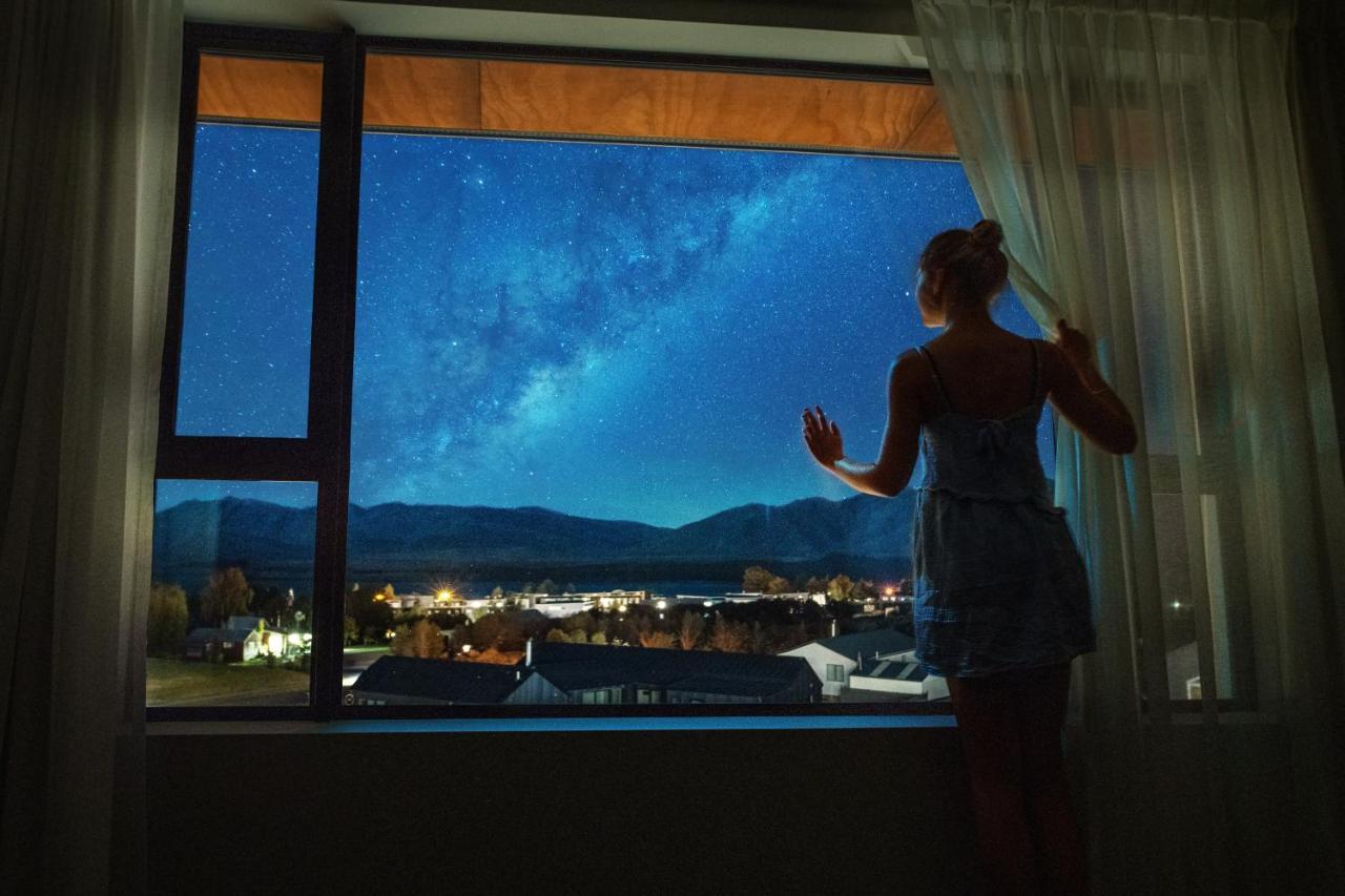 Galaxy Boutique Hotel Lake Tekapo Exterior photo Milky Way over the city of La Serena, Chile